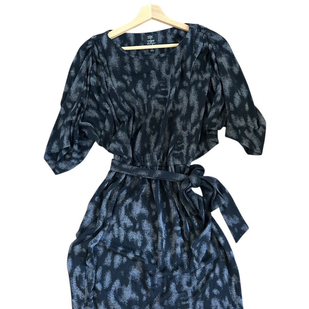 Suzi Chin for Maggy Boutique Black and Gray Dress Size 6